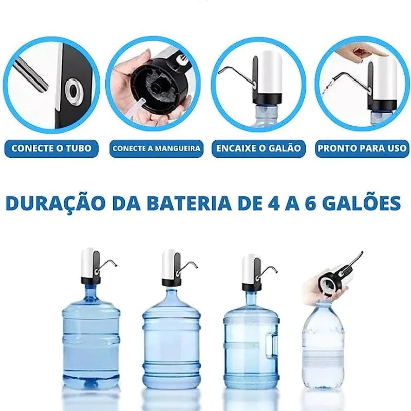 Bomba de Água Elétrica para Galões