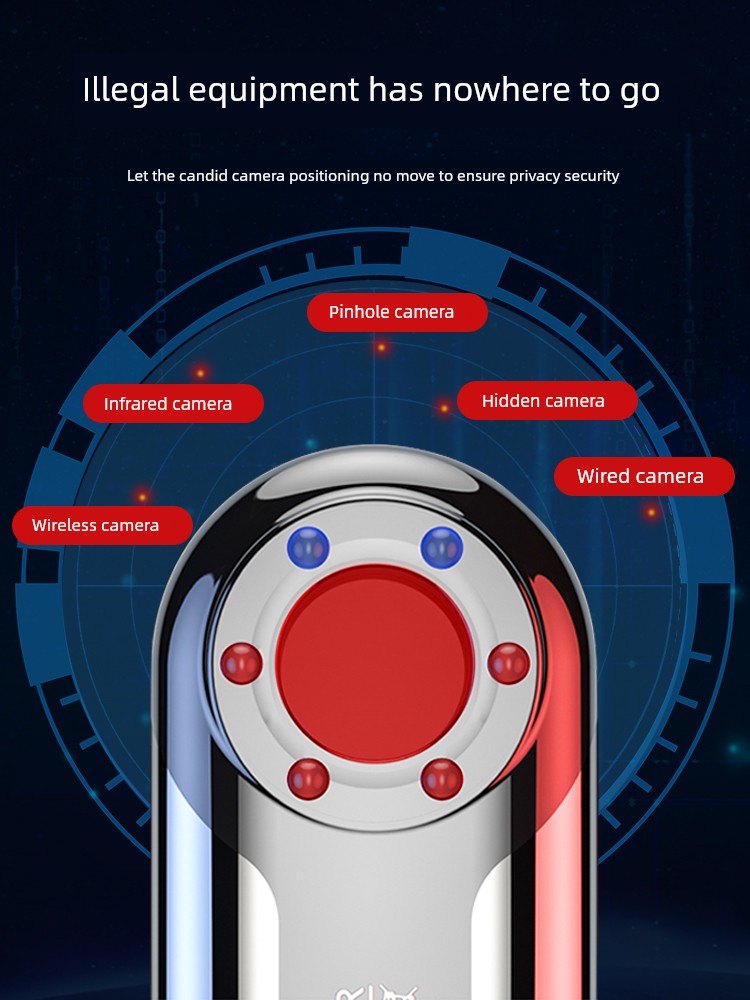 Scanner de Detector de ondas de Rádio, Infravermelho | Câmeras infravermelho escondidas