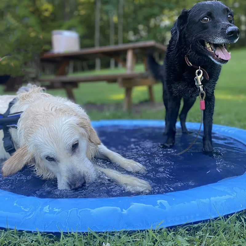 Piscina Inflável para PETS com esguichos - Fonte de Água com Esguicho para PETS